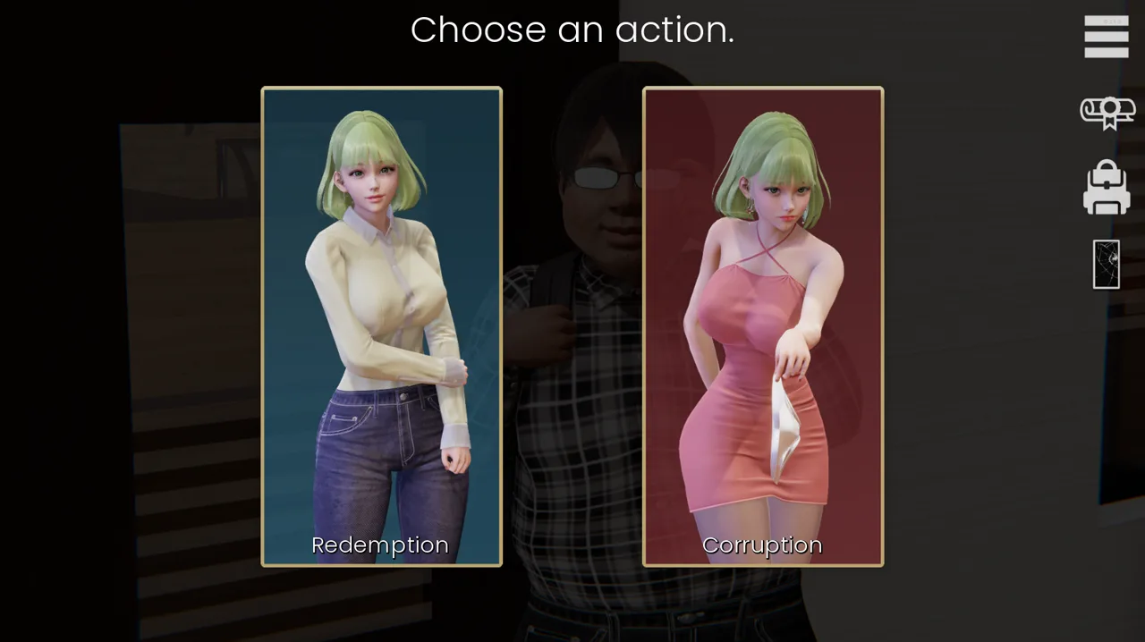 Agent17 redemption or corruption Fate choice screen